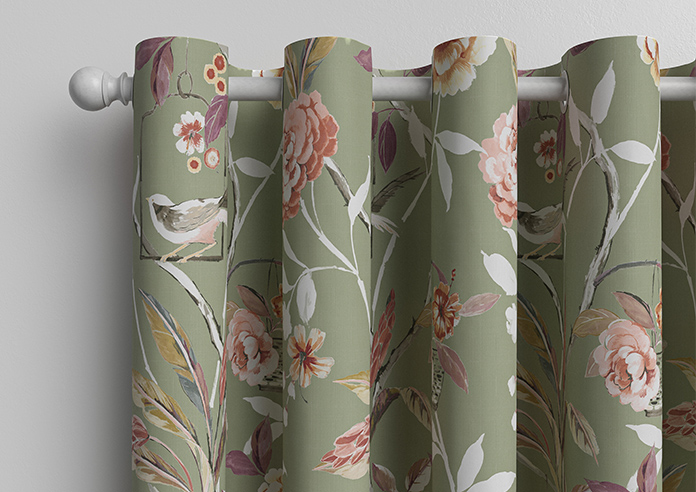 Abigail, Sage - Made to Measure Curtains - Image 12